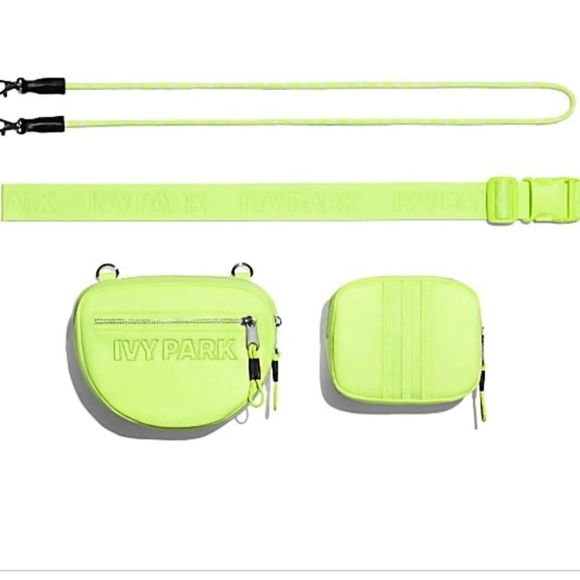 🎁NWT Adidas Ivy Park Belt Bag Hi-Yellow - Picture 6 of 6